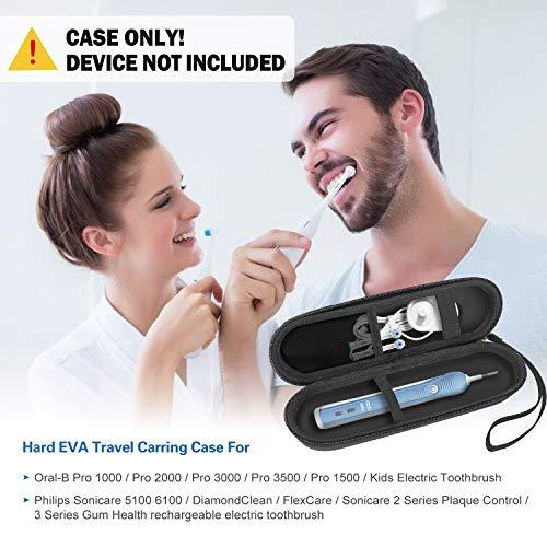 ProCase Oral B/Philips 歯ブラシ携帯用ケース電動歯ブラシ収納ケース