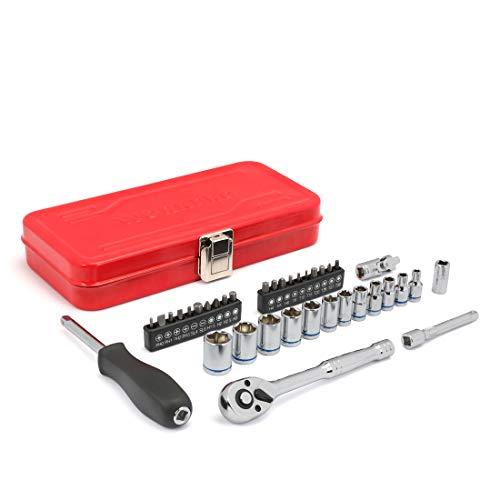 WORKPRO ソケットレンチセット ガレージツールセット ラチェットレンチ 