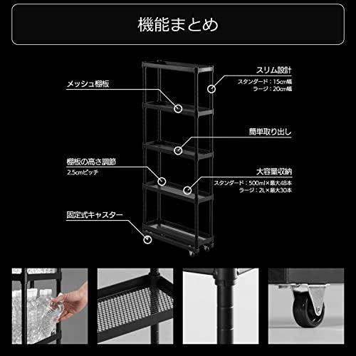 Bauhutte( バウヒュッテ ) スリムボトルラック ペットボトル 収納