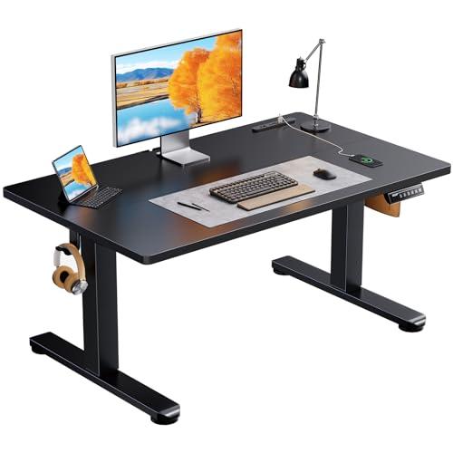 ErGear 電動昇降式デスク ロータイプ 高さ48-72cm コンセント&USB