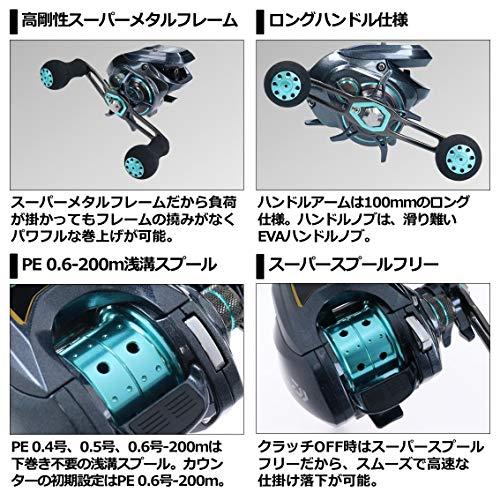 ダイワ(DAIWA) LIGHT SW X IC SS R カウンター付ベイトリール : たまり