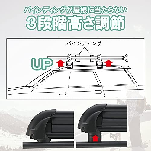 カーメイト ルーフキャリア inno スキースノーボード カーメイト ルーフキャリア inno スキースノーボード