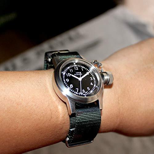 Naval watch co.  ミリタリーウォッチNaval military watch Mil.-04 SV/Cam US MARINE｜tamari-do｜04