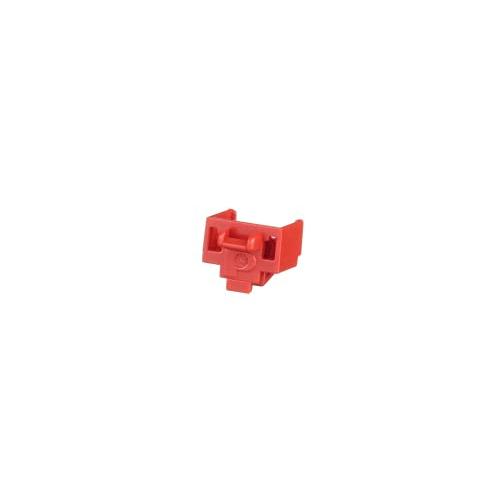 パンドウイット LANポート セキュリティブロック 100個入 赤 PSL-DCJB-C