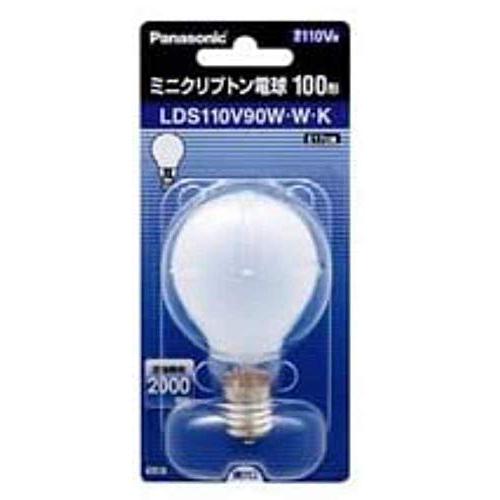 パナソニック ミニクリプトン電球100形【1個入】 LDS110V90WWK
