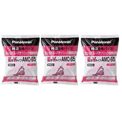 新品箱不良　掃除機用紙パック パナソニック 5枚入り AMC-S5 40個セット Amazon | パナソニック AMC-S5 クリーナーパック (M型Vタイプ)(5