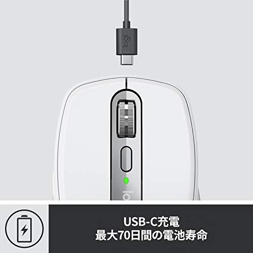 ロジクール MX ANYWHERE 3 ワイヤレス モバイルマウス MX1700PG Unifying Bluetooth 高速スクロールホイー｜tamari-do｜07