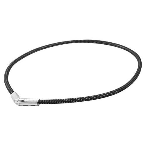 phiten正規品 rakuwaネックトライバル シルバー ５０cm ファイテン(phiten) ネックレス RAKUWAネックX50 Vタイプ シルバー