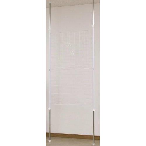 山善(YAMAZEN) 突っ張り パーテーション (ワイヤータイプ) 幅90×奥行5