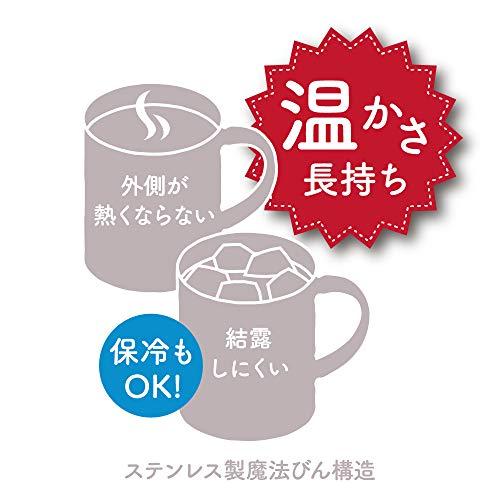 サーモス 真空断熱マグカップ 350ml ミッキー ダークグリーン JDG-350DS DG｜tamari-do｜05