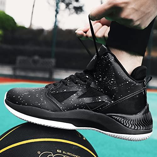 Beita Sports スニーカー メンズ 黒 バスケットシューズ ジュニア 学生