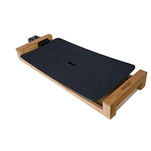 Princess テーブルグリルストーンブラック ホットプレートセラミック