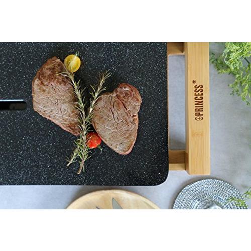 Princess テーブルグリルストーンブラック ホットプレート