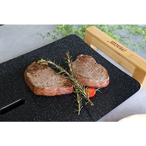 Princess テーブルグリルストーンブラック ホットプレートセラミック