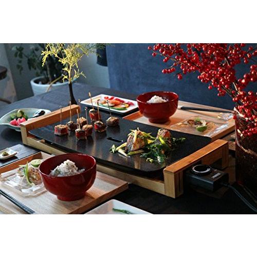 Princess テーブルグリルストーンブラック ホットプレート