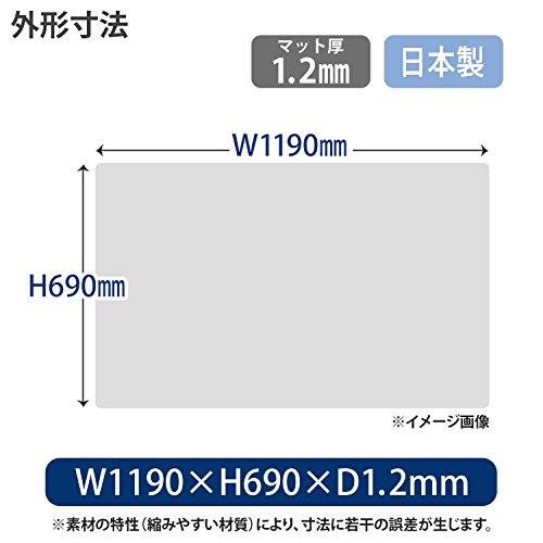 プラス デスクマット マウス対応 エコノミータイプ サイズ 多数 マット