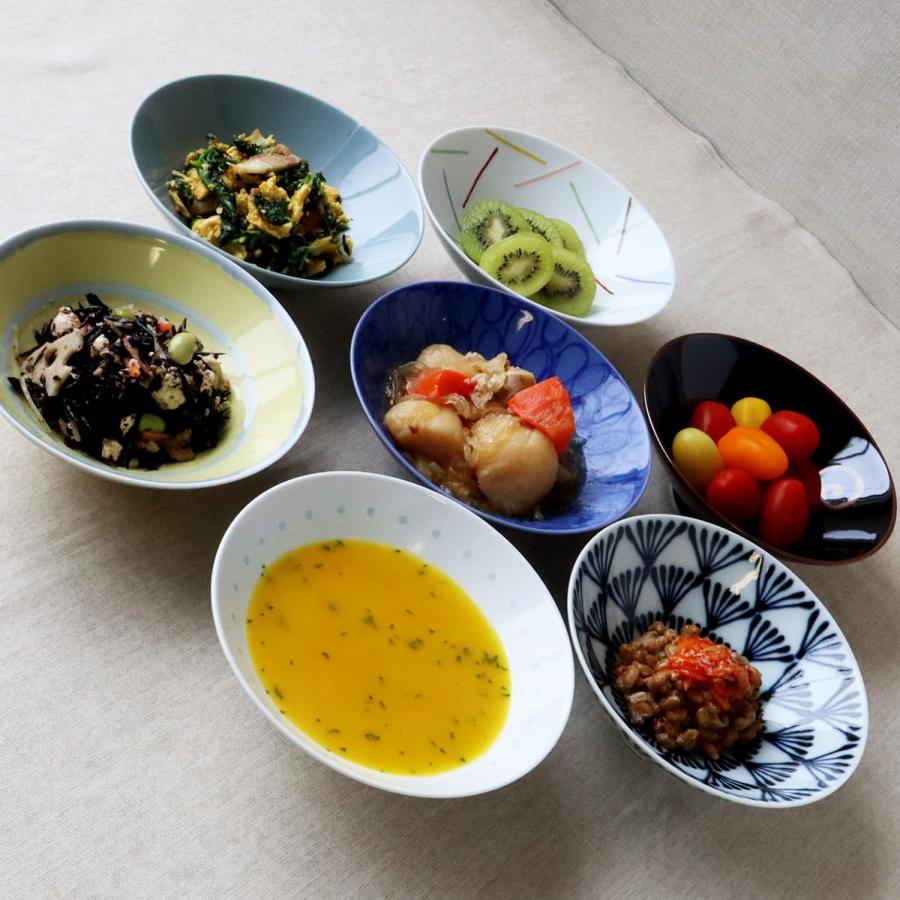 白山陶器 平茶わん 青 (約)φ15×5.3cm ST-16 森正洋デザイン 波佐見焼