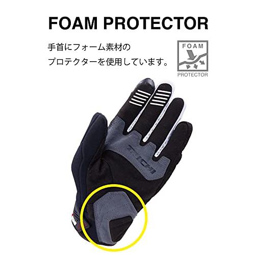 TAICHI(RSタイチ) バイク用 オールシーズン 防水 タッチパネル対応 プロテクター内蔵 DRYMASTER フィット エッジ レイングロ_4