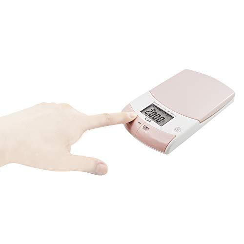 貝印 KAI 薄型 デジタル スケール (2kg 計量) ピンク kai house select｜tamari-do｜06