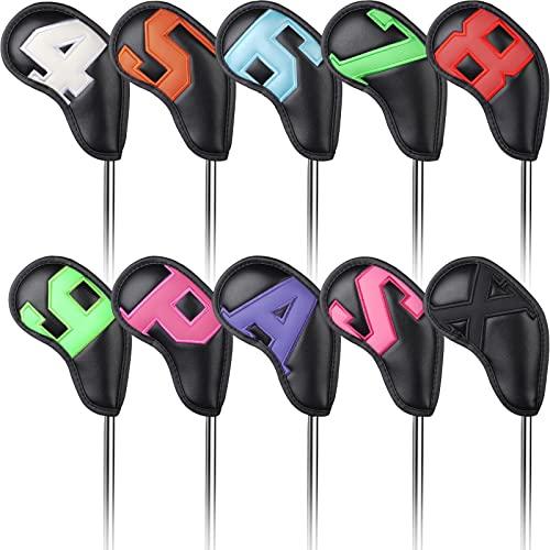 ゴルフアイアンカバー マグネット ウェッジカバー クラブヘッドカバー