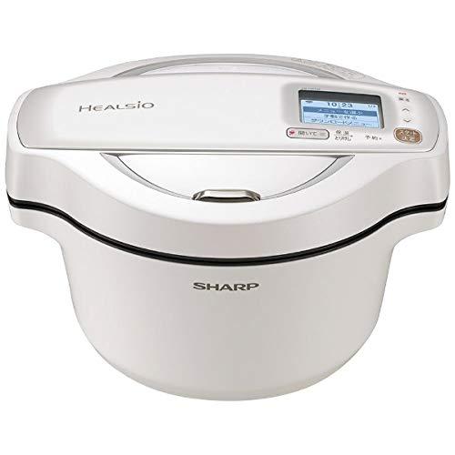 シャープ 水なし自動調理鍋 1.6L ホワイト系SHARP ヘルシオホット