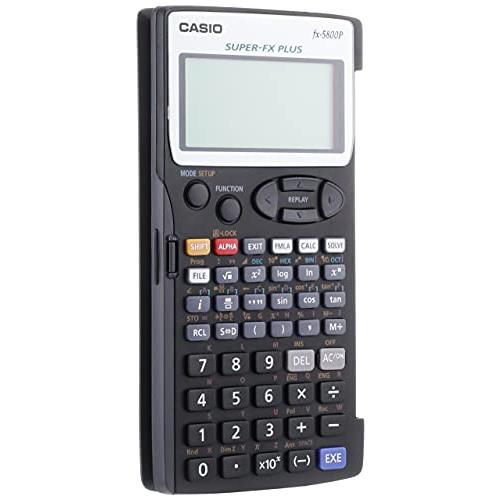 カシオ プログラム関数電卓 407関数 10桁 FX-5800P-N bme6fzu CASIO(カシオ) プログラム関数電卓 407関数 10桁 FX-5800P-N : たまり
