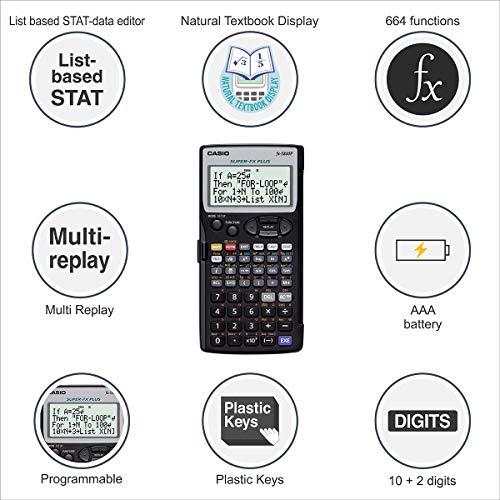CASIO(カシオ) プログラム関数電卓 407関数 10桁 FX-5800P-N : たまり