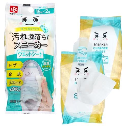 レック 激落ちくん スニーカー クリーナーシート (15枚入×2個