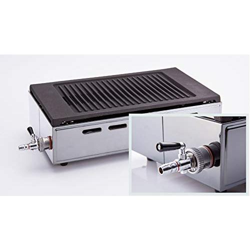 ヤマキン　焼肉料理器　高級焼肉器　Y-37型　LPガス用　昭和レトロ ネット限定 都市ガス用ヤマキン ガス高級焼肉器「焼王」EX-YR819S