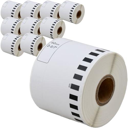 互換ラベルLabo DK-4205 (DK-2205の再剥離タイプ） ブラザー 互換