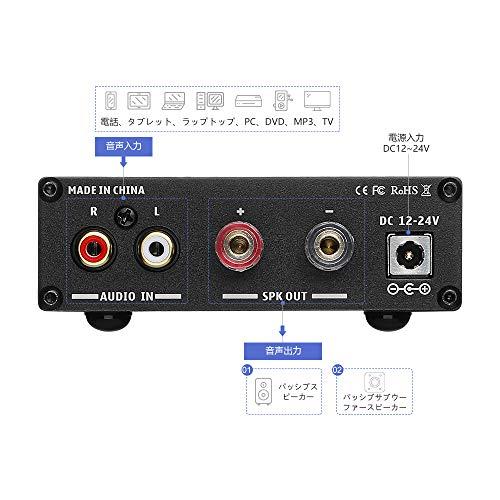 TPA3116D2 100Wサブウーファーアンプ クラスD HiFiモノラルデジタル