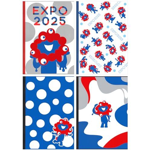 大阪関西万博EXPO2025 公式 ミャクミャクA罫ノート4冊 B5サイズ 匿名