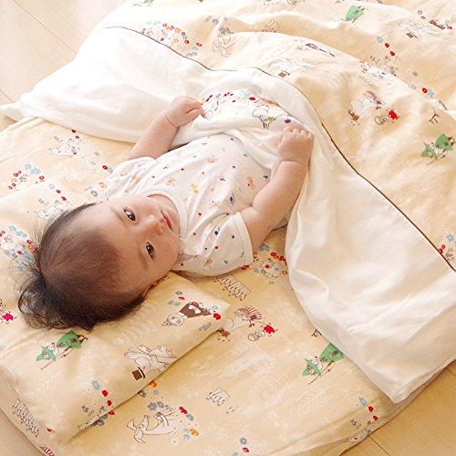 baby.e-sleep(ベビーイースリープ) ムーミン ベビーふとん9点セット 日本製 サニーベージュ｜tamari-do｜07