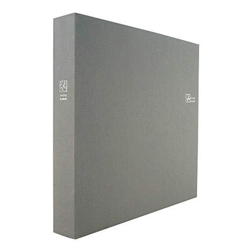 大容量タイプ ナカバヤシ ポケットアルバム セラピーカラー クールグレー TCPK-6L-480-CG/EC（TCPK-6Lシリーズのネット限 | 