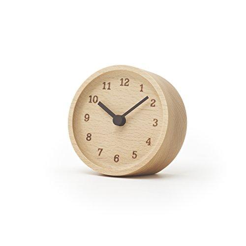 レムノス 置き時計 MUKU desk clock ブナ LC12-05 BN Lemnos | 