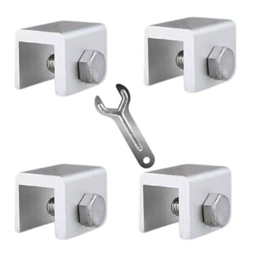 HOTQ サッシ 鍵強力窓 ロック 4個セット ストッパー 工具付き 窓