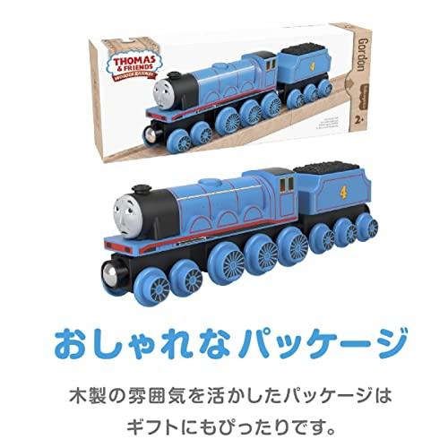 きかんしゃトーマス 木製レールシリーズ(Thomas) ゴードン  2才~  HBK17 ブルー｜tamari-do｜07