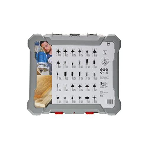 ボッシュ(BOSCH) ルーター・トリマービットセット(30種・30本入 ボッシュ(BOSCH) ルーター・トリマービットセット(30種・30本入