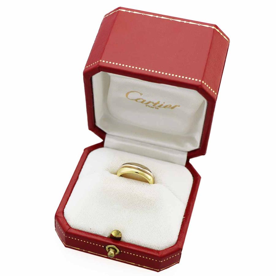Cartier カルティエ ラブミー リング 750 K18 YG WG イエローゴールド ホワイトゴールド 約6号｜tamariya78｜09