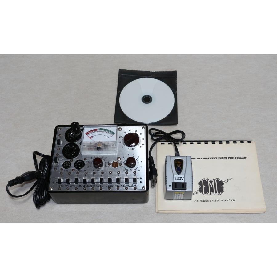 真空管試験器】 Accurate257 真空管試験器 昇圧アダプター付き