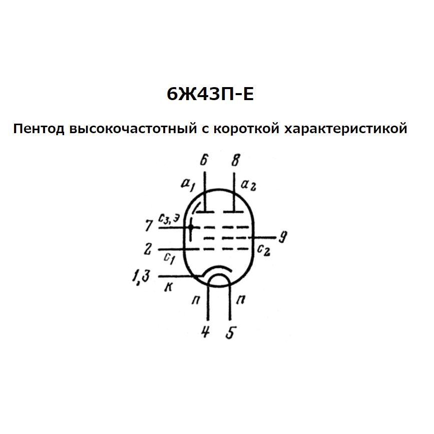 4本セット ロシア独自の真空管 6Ж43П-Е 6J43P-E ハイスピード高周波5極管 :6j43pe-4pcs:球露屋 ヤフーショップ - 通販 - Yahoo!ショッピング 4本セット ロシア独自の真空管 6Ж43П-Е 6J43P-E ハイスピード高周波5極管 :6j43pe-4pcs:球露屋 ヤフーショップ - 通販 - Yahoo!ショッピング