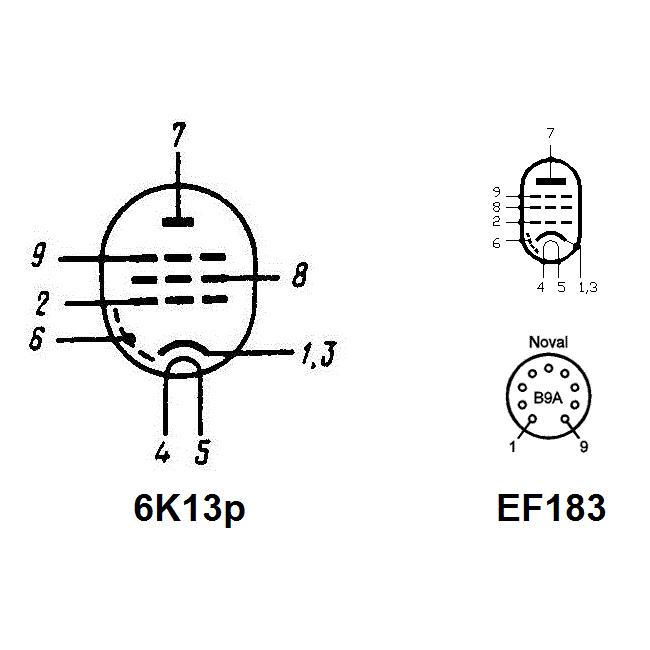 2本セット ロシア球 6К4ПEВ 6K4P-EV 6BA6 EF93 上位互換 【安心発送】