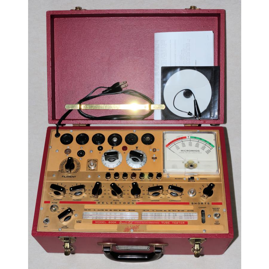 値引き特価 HICKOK800K(600A) Gm真空管試験機 2A3 300B : 球露屋