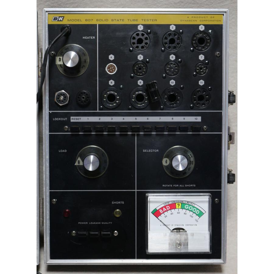球露屋 特価！ 高精度 B&K 607 ソリッドステート 真空管試験器 昇圧
