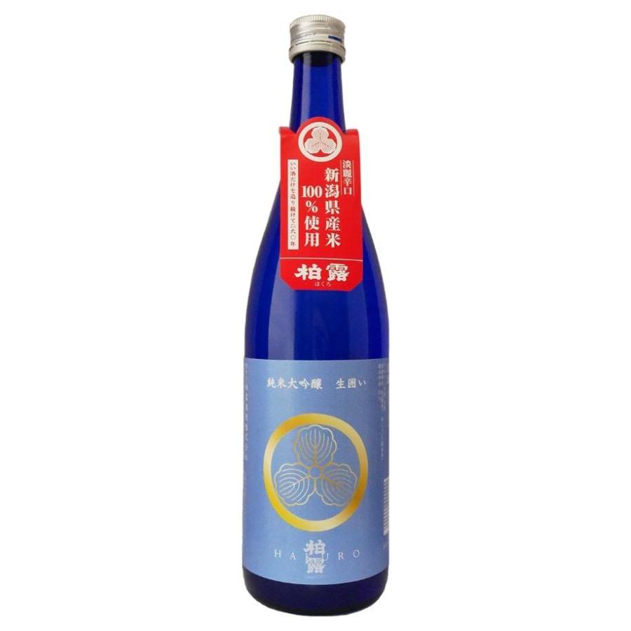 清酒　柏露　純米大吟醸　生囲い　720ml　　｜tamasakete