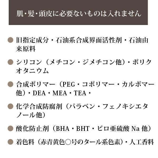 無添加 魂のハッピースマイルシャンプー（無香料）300ml（泡シャンプー詰替用）×2個＋HBコンディショナー300ml詰替用×2個 メンズ・レディース不問の画像