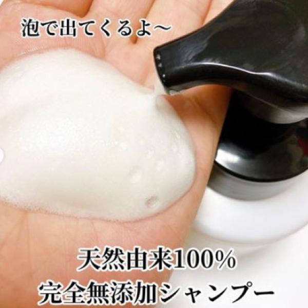 ケミカルフリー 無添加 泡シャンプーセット - 魂のハッピースマイル泡シャンプー（無香料） 350ml＋詰替用300ml×3個 液体2倍長持ち フルボ酸 ジェンダーレス｜tamashii｜09