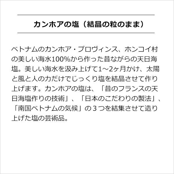 業務用 天日海塩 - カンホアの塩20kg（結晶の粒のまま） ベトナムの天日塩 太陽と風と人の力だけで造り上げた昔ながらの天日塩（自然海塩）メーカー直送品 