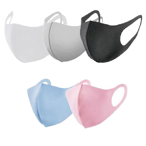 一年中使える 春夏秋冬マスク  大人用 ５枚入り 洗える 個別包装 冷感マスク クールマスク 接触冷感 冷感 紫外線 日よけ対策 送料無料 |  | 06