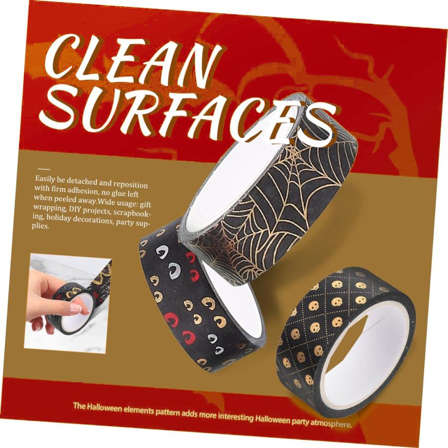 新品未開封　個人作家　レモネードプール　ハロウィン　マスキングテープ レモネードプール】ハロウィンパーティマスキングテープ